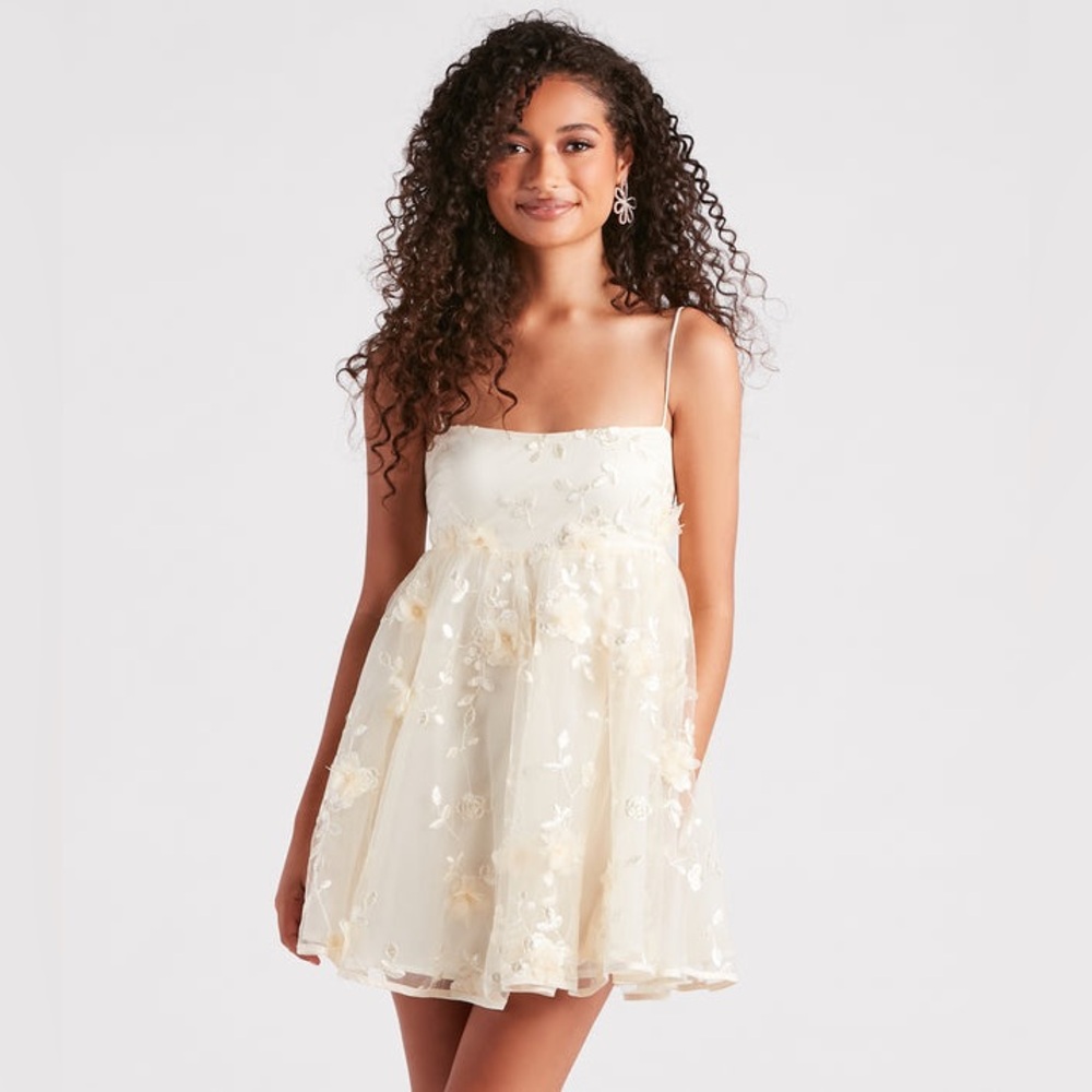 Eden Flower Babydoll Party Dress